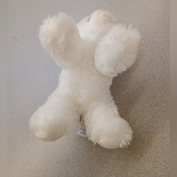 Aurora Pink Princess Crown Kitty Cat Plush 6 Inch White Soft & Fuzzy - Picture 8 of 14